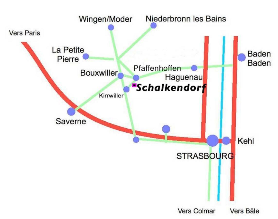 Le Gite Des Ecureuils Schalkendorf Luaran gambar