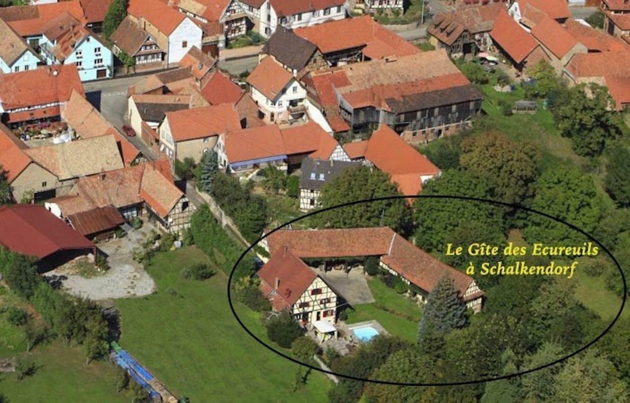 Le Gite Des Ecureuils Schalkendorf Luaran gambar