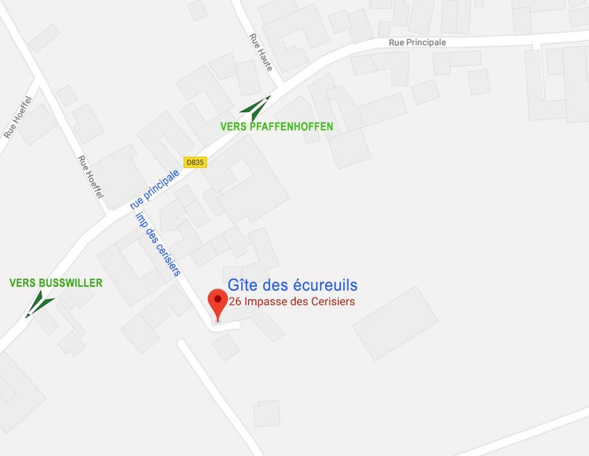Le Gite Des Ecureuils Schalkendorf Luaran gambar